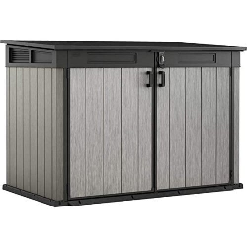 Keter 6 x 3 Oakland Grande Store Heavy Duty Plastic Shed – Grey