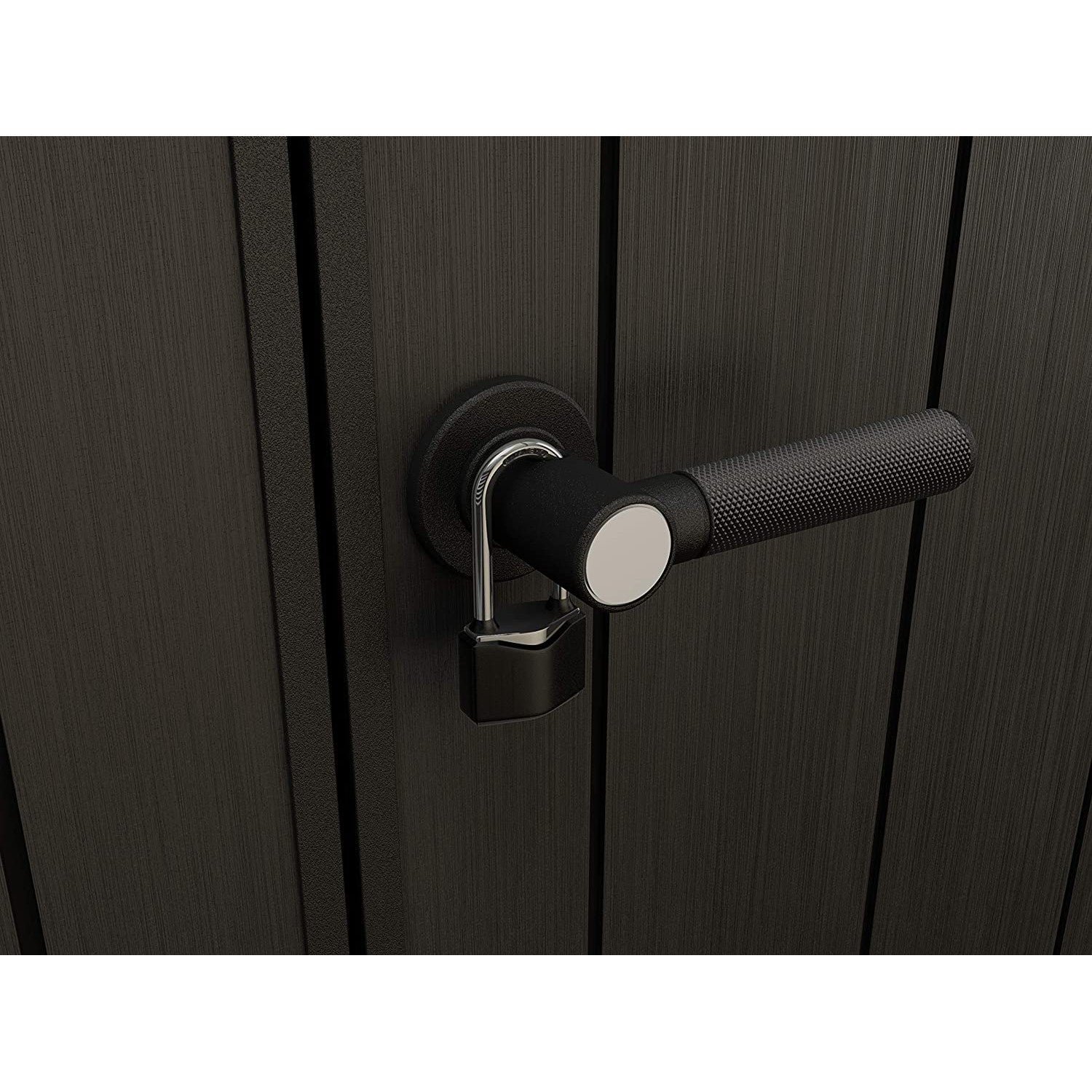 Keter 11x 7 Artisan Heavy Duty Plastic Pent Shed – Grey - Image 7